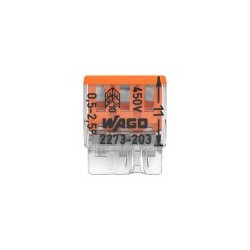 3er-Wago Compact Verbindungsdosenklemme 100 Stück